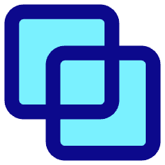 Pathfinder Square Divide Icon from Core Pop Set