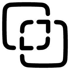Pathfinder Square Exclude Icon from Plump Line Set