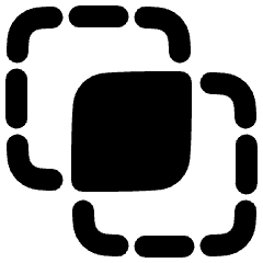 Pathfinder Square Intersect Icon from Plump Remix Set