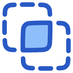 Pathfinder Square Intersect Icon from Plump Duo Set