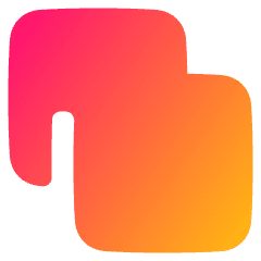 Pathfinder Square Merge Icon from Plump Gradient Set