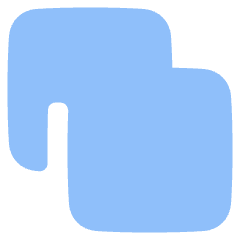 Pathfinder Square Merge Icon from Plump Flat Set