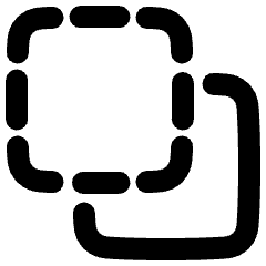 Pathfinder Square Minus Back 1 Icon from Plump Remix Set