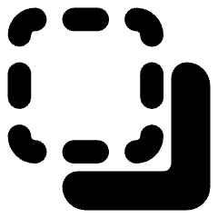 Pathfinder Square Minus Back 1 Icon from Core Solid Set