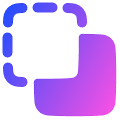 Pathfinder Square Minus Back 1 Icon from Plump Gradient Set