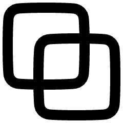 Pathfinder Square Outline Icon from Plump Remix Set