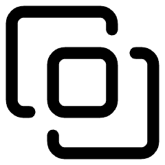 Pathfinder Square Outline Icon from Core Line Set