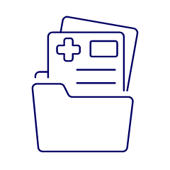 Case File Illustration from UX Line Set
