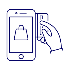 Online Purchase 1 Illustration from UX Line Set