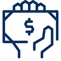 Cash Hand 3 Icon from Cyber Line Set