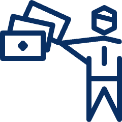 Cash User 1 Icon from Cyber Line Set