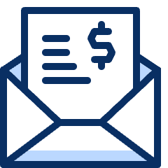 Receipt Envelope Icon from Cyber Duotone Set