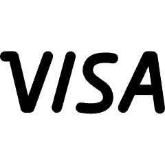 Visa Logo Icon from Ultimate Regular Set