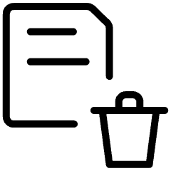 Delete Pdf Page Bin Icon from Ultimate Light Set