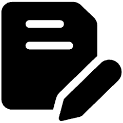 Edit Pdf Icon from Ultimate Bold Set