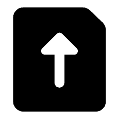 Export File Icon from Ultimate Bold Set