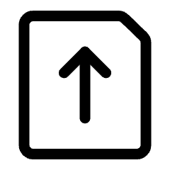 Export File Icon from Ultimate Regular Set