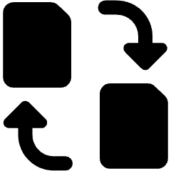Pdf Converter Icon from Ultimate Bold Set