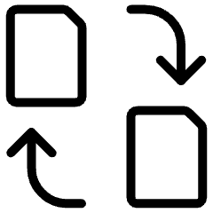 Pdf Converter Icon from Ultimate Light Set