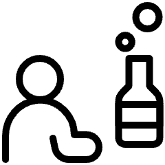 Drinking Bottle Icon from Ultimate Light Set