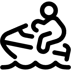 Jet Ski Icon from Ultimate Regular Set