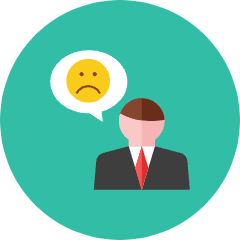 Complain Icon from Kameleon Colors Set