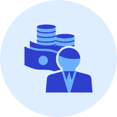 Financial Advisor Icon from Kameleon Duo Set