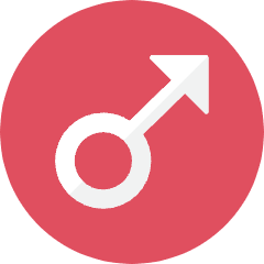 Man Symbol Icon from Kameleon Colors Set