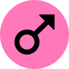 Man Symbol Icon from Kameleon Pop Set