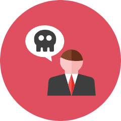 Threat Icon from Kameleon Colors Set