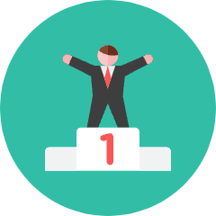 Winner Icon from Kameleon Colors Set