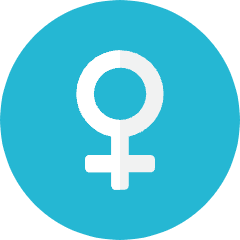 Woman Symbol Icon from Kameleon Colors Set