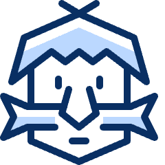 Caveman Icon from Cyber Duotone Set