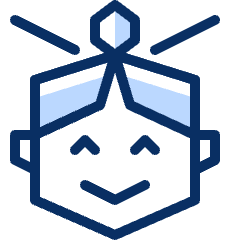 Lady Icon from Cyber Duotone Set