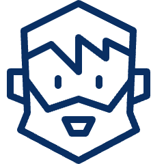 Lumberjack Icon from Cyber Line Set
