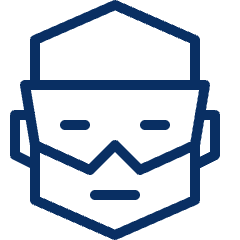 Scientist Icon from Cyber Line Set