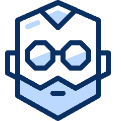 Steve Jobs Icon from Cyber Duotone Set