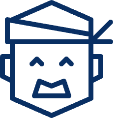 Sushi Chef Icon from Cyber Line Set