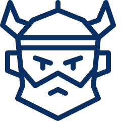 Viking Icon from Cyber Line Set