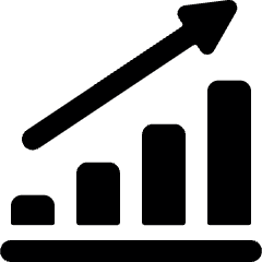 Performance Increase Icon from Ultimate Bold Set