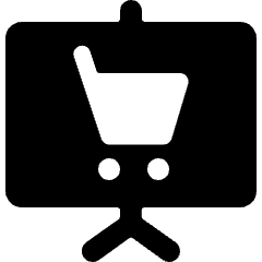 Performance Presentation Cart Icon from Ultimate Bold Set