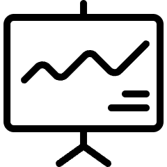 Performance Presentation Graph Icon from Ultimate Light Set