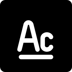 Actinium Icon from Ultimate Bold Set