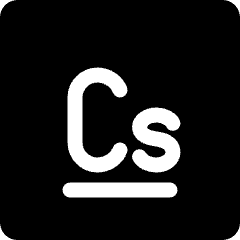 Caesium Icon from Ultimate Bold Set