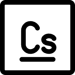 Caesium Icon from Ultimate Regular Set