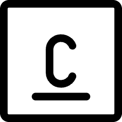 Carbon Icon from Ultimate Regular Set