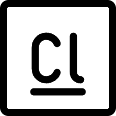 Chlorine Icon from Ultimate Regular Set