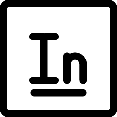 Indium Icon from Ultimate Regular Set