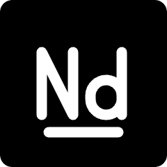 Neodymium Icon from Ultimate Bold Set