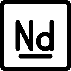 Neodymium Icon from Ultimate Regular Set